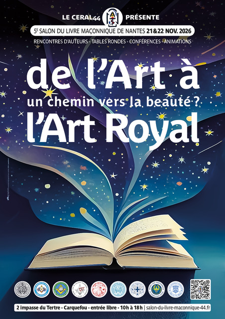5e Salon du Livre Maçonnique de Nantes par Le CERAL